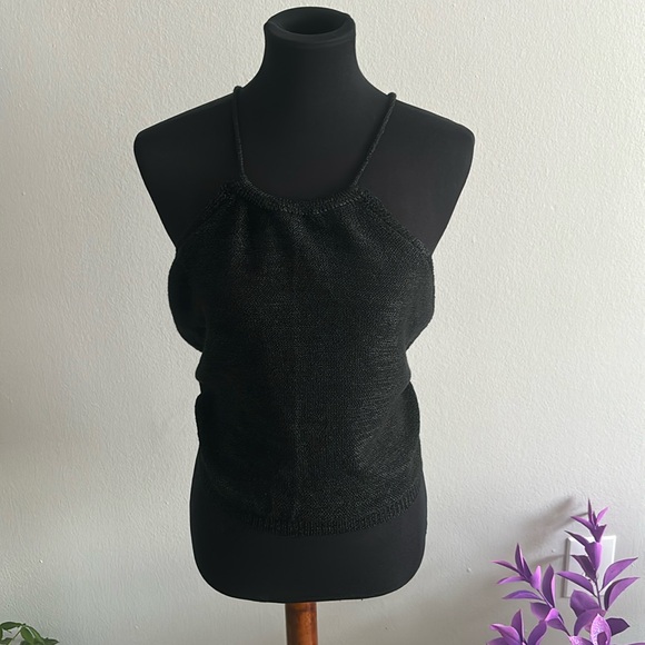 Wild Fable Black Halter Tank Top - Picture 3 of 6